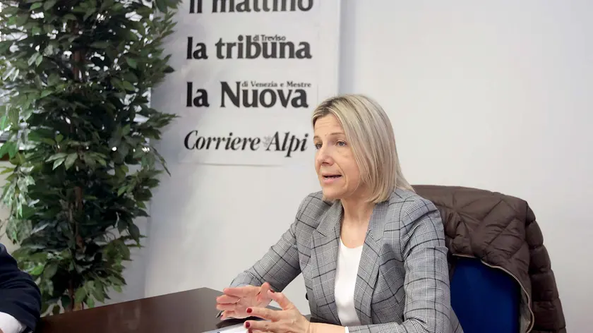 MARIAN - AGENZIA BIANCHI - PADOVA - ASSESSORE LANZARIN IN REDAZIONE
