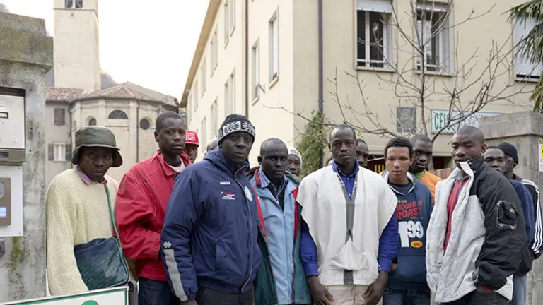 Agostini Vittorio Veneto CEIS centro accoglienza, alcuni ospiti del centro