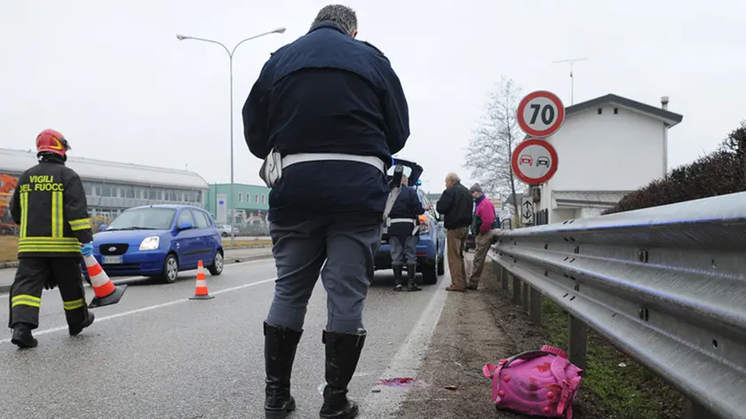 Martina Bonavera , bambina di 13 anni vittima di un incidente stradale sulle strisce pedonali di giamosa