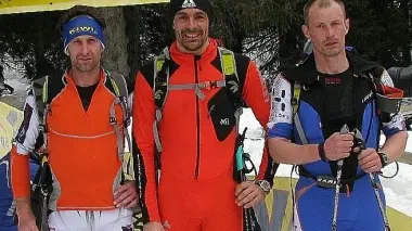 Podio maschile ski alp