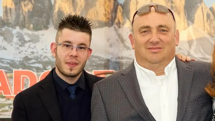 Roberto Olivotto e il figlio Nicola