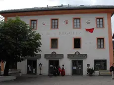 cortina, 18 luglio 2009, inaugurazione mostra casa savoia storia di una famiglia italiana alla ciasa de ra regoles alla presenza del principe emanuele filibertoLa Ciasa de Ra Regoles dove c'e' la mostra su Casa Savoia