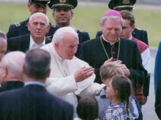 - L'arrivo del Papa per le vacanze a Lorenzago di Cadore