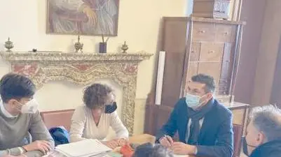 L’incontro fra i sindacati dei trasporti e il presidente della Provincia