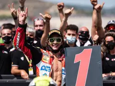 Axel Bassani, primo degli indipendenti in Spagna in Superbike