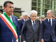 Mattarella con Zaia e Padrin alle celebrazioni per il 60° del Vajont