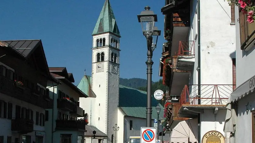 Santo Stefano di Cadore, 20 luglio 2006, la chiesa