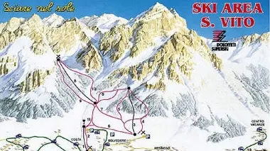 L’attuale ski area di San Vito