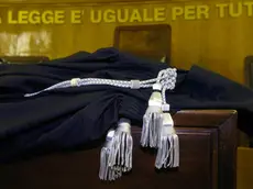 Un'aula di tribunale in un'immagine d'archivio.