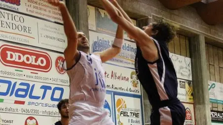 La squadra del Feltre Basket