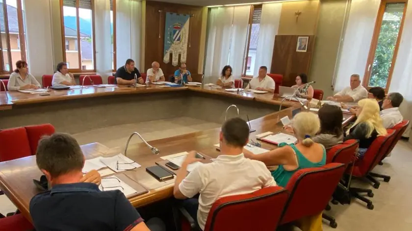 Il consiglio comunale di Sedico che si è riunito giovedì 25 luglio