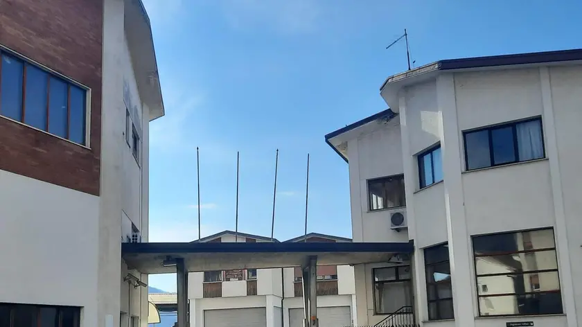 L'ex caserma dei vigili del fuoco di Belluno