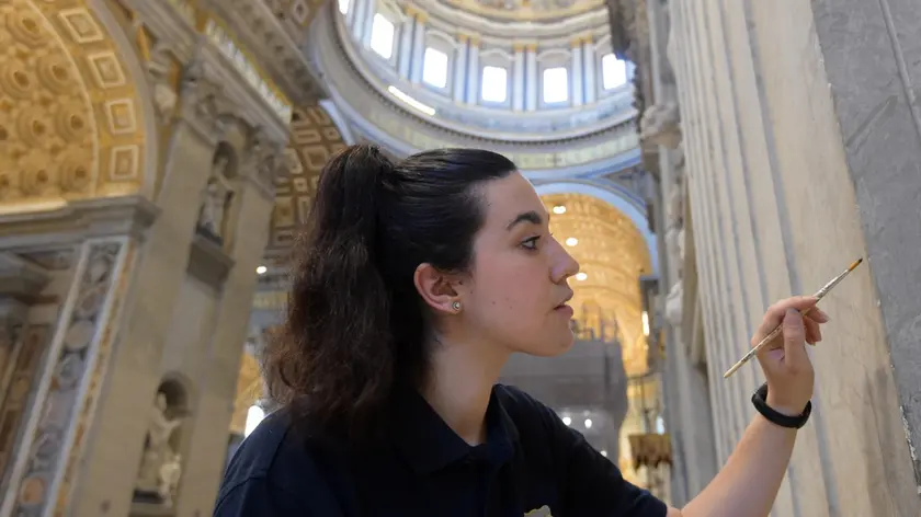 La padovana Lisa Maniero, prima sanpietrina nella storia della Fabbrica di San Pietro