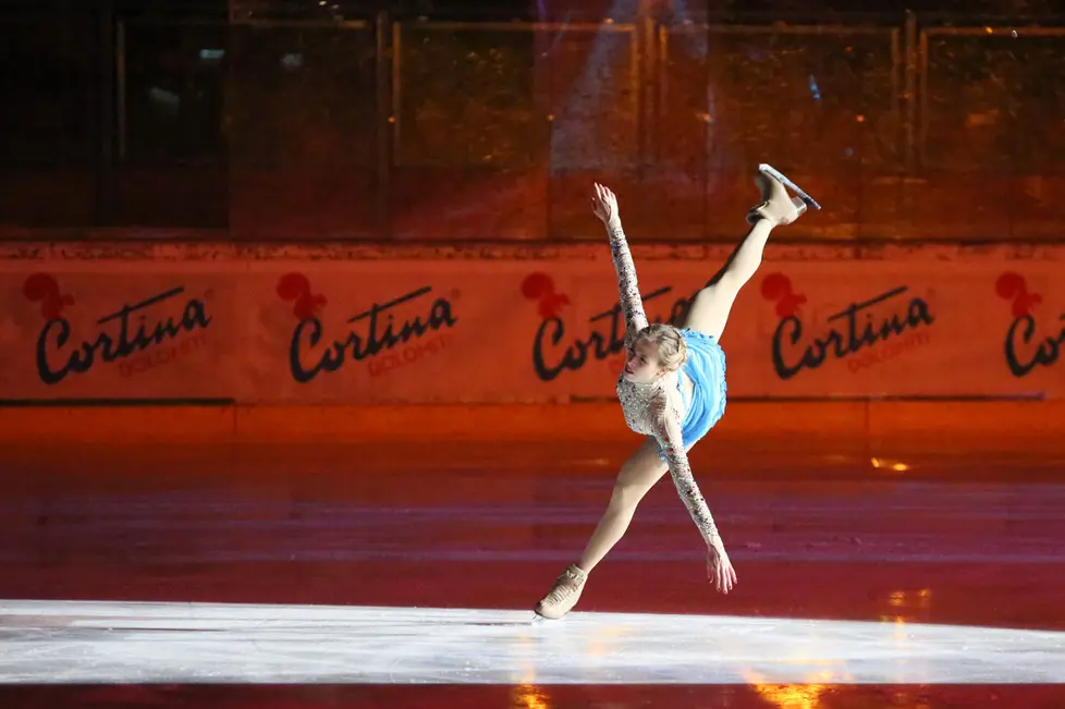 Stefano Da Rin Puppel-Perona-Cortina d'Ampezzo-Stars on Ice-Kostner Carolina