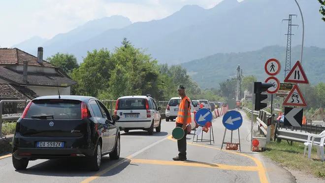 lavori ponte di bribano