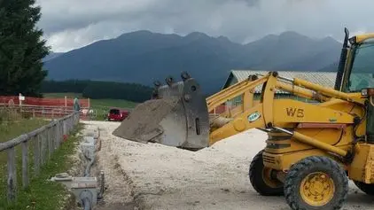 I lavori all'ex base Nato