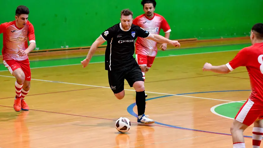 Douglas Rotta in azione a Castelfranco (Foto De Zanet)