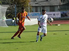 Alex Cossalter, attaccante della Dolomiti Bellunesi