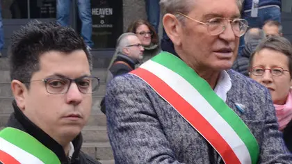 gian paolo perona- perona- feltre- manifestazione sulle ferrovie del bellunese