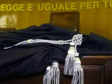 Un'aula di tribunale in un'immagine d'archivio.