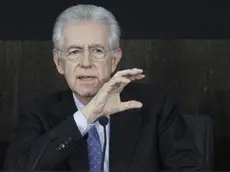 Il premier Mario Monti ANSA//SERENA CREMASCHI