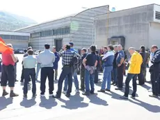 Manifestazione sindacale alla pandolfo