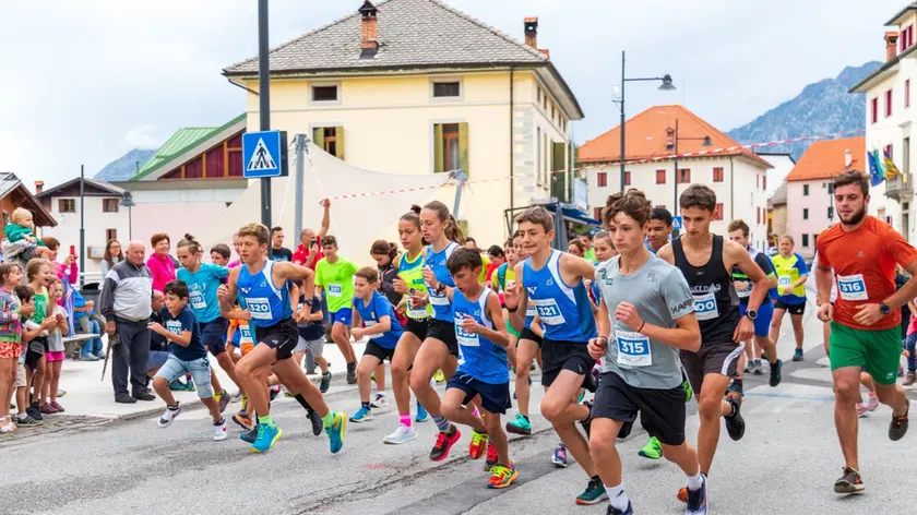 La partenza della gara corta (Foto di Tita Lorenza Fain)