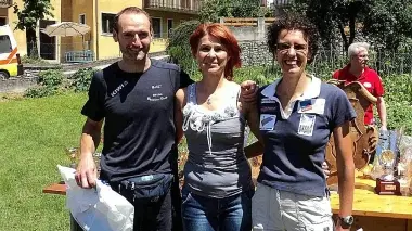 I vincitori con Orietta Zandegiacomo