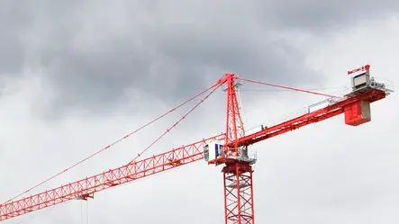 Condominiums Under Construction --- Image by © Nathan Griffith/Corbis