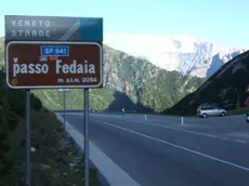 - Il passo Fedaia: la strada e' sempre stata rischiosa