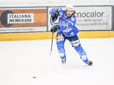 Il giocatore del Cortina Hafro Luca Zanatta