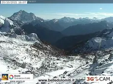 La Marmolada vista dall'Averau