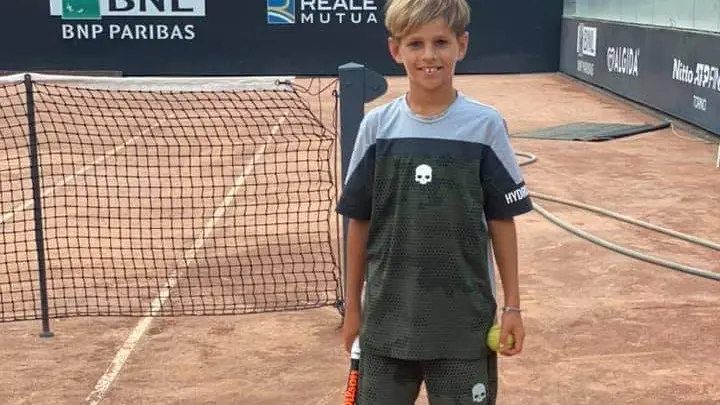 Marco Sommacal in campo a Roma