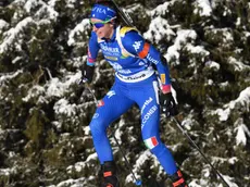 Biathlon Ski World Cup 2017/2018 Anterselva,Italy 18/1/2018--Lisa Vittozzi (Ita) photo:Pentaphoto