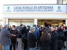 Inaugurazione della filiale di Belluno della cassa rurale artigiana di Cortina