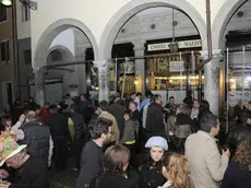 Belluno, 15 ottobre 2010. Cicchetti a Belluno, manifestazione enogatronomica sponsorizzata dalla strada dei formaggi, dei sapoi delle Dolomiti bellunesi