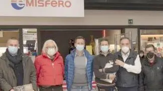Alcuni dei partecipanti alla firma della convenzione con Unicomm
