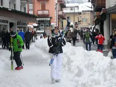 Turisti a Cortina