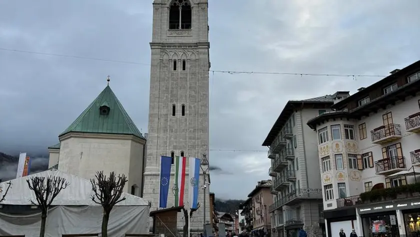 Il centro di Cortina