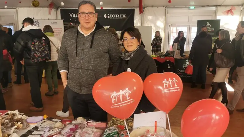Lo stand di Ail Belluno