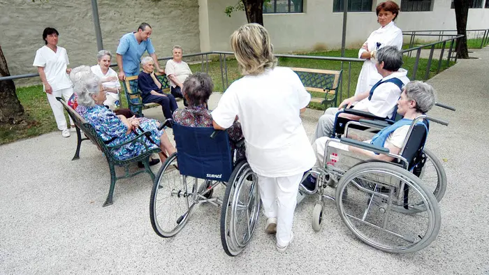 Una casa di riposo nel bellunese