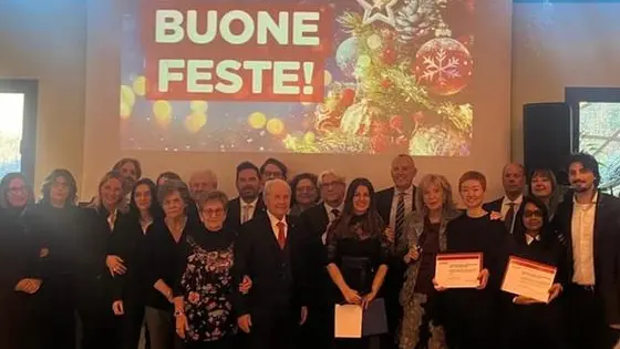 La consegna dei premi