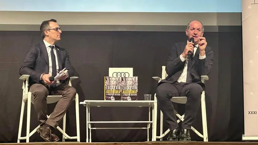 Luca Zaia ospite di Una Montagna di Libri