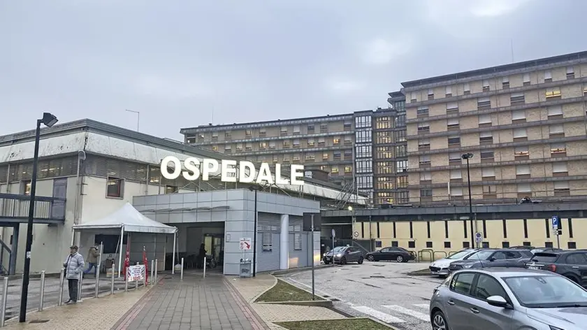 L’ingresso del Pronto soccorso dell’ospedale di Camposampiero