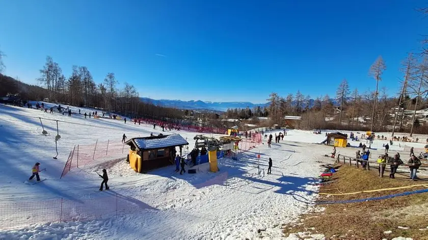 Il campo scuola sul Nevegal