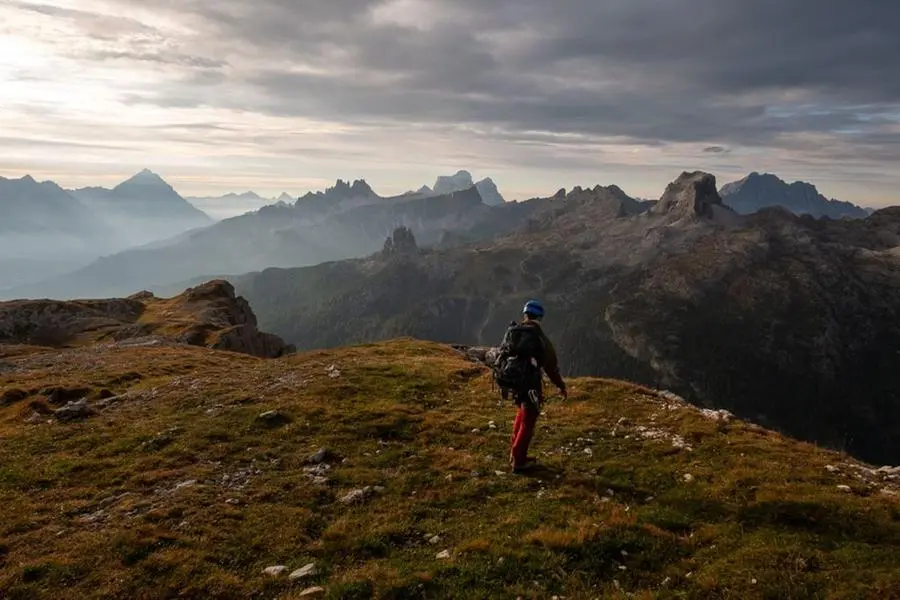 Il Col dei Bos, sopra Cortina