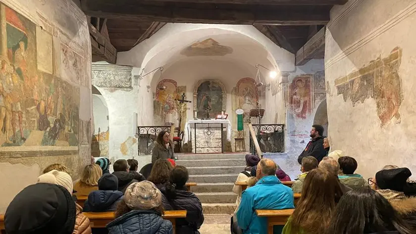 La visita alla chiesa di San Liberale di Belluno