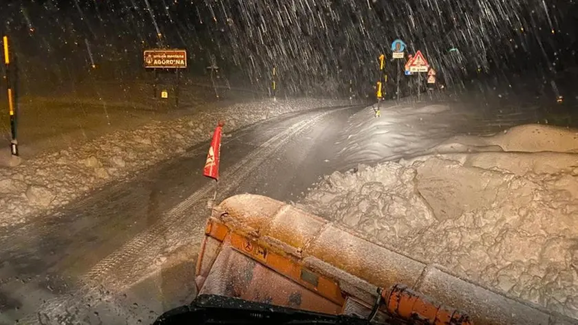 I mezzi di Veneto strade in azione