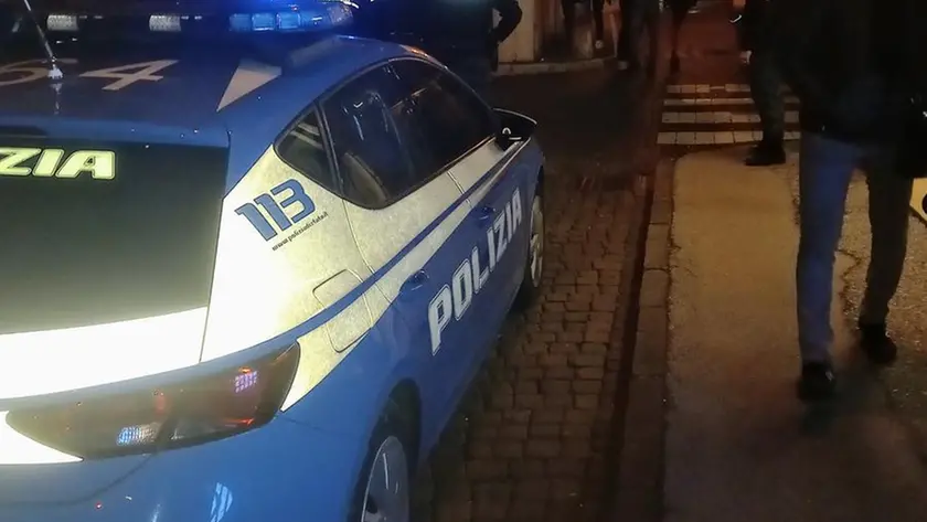 Una Volante della polizia