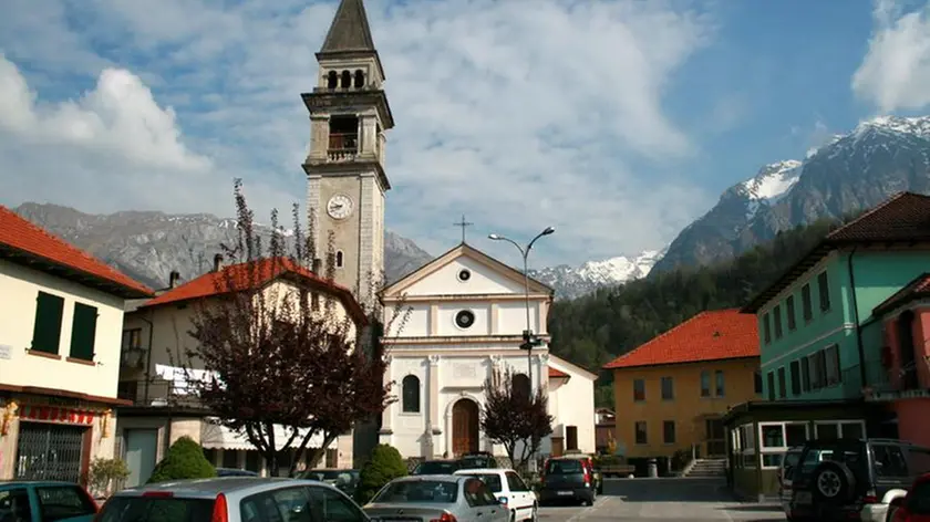 La chiesa di Santa Maria del Rosario di Lamosano